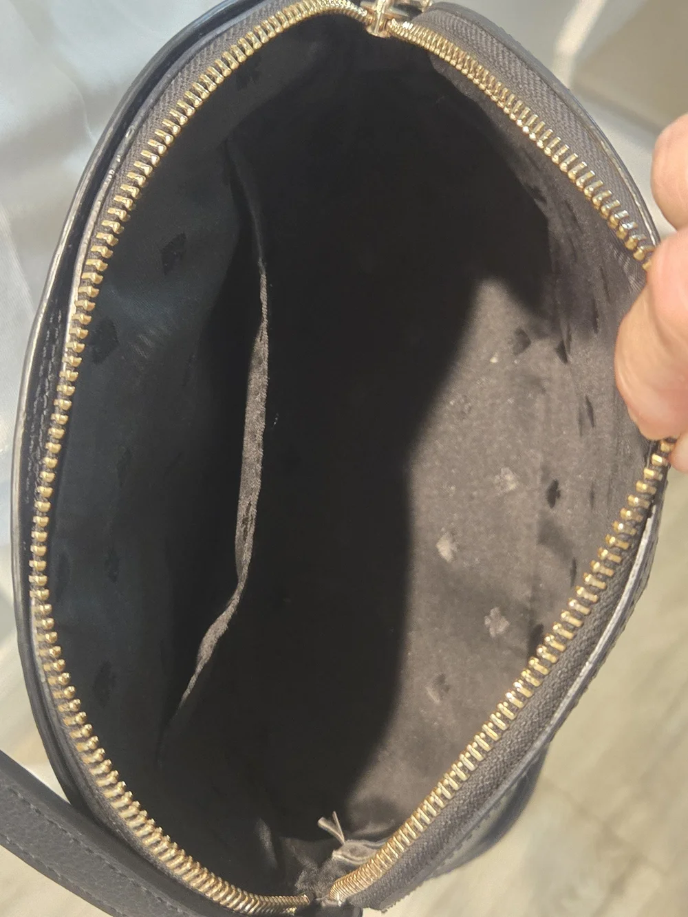 kate spade Sylvia Dome Shoulder Crossbody Pebbled Leather